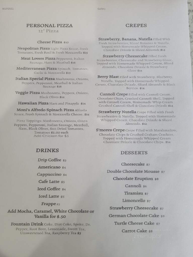 Lucy's Cafe - Frederick, OK menu_pic