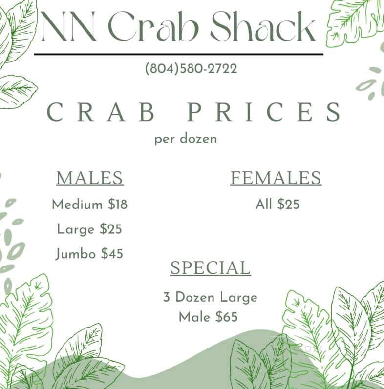 N N Crab Shack - Heathsville, VA