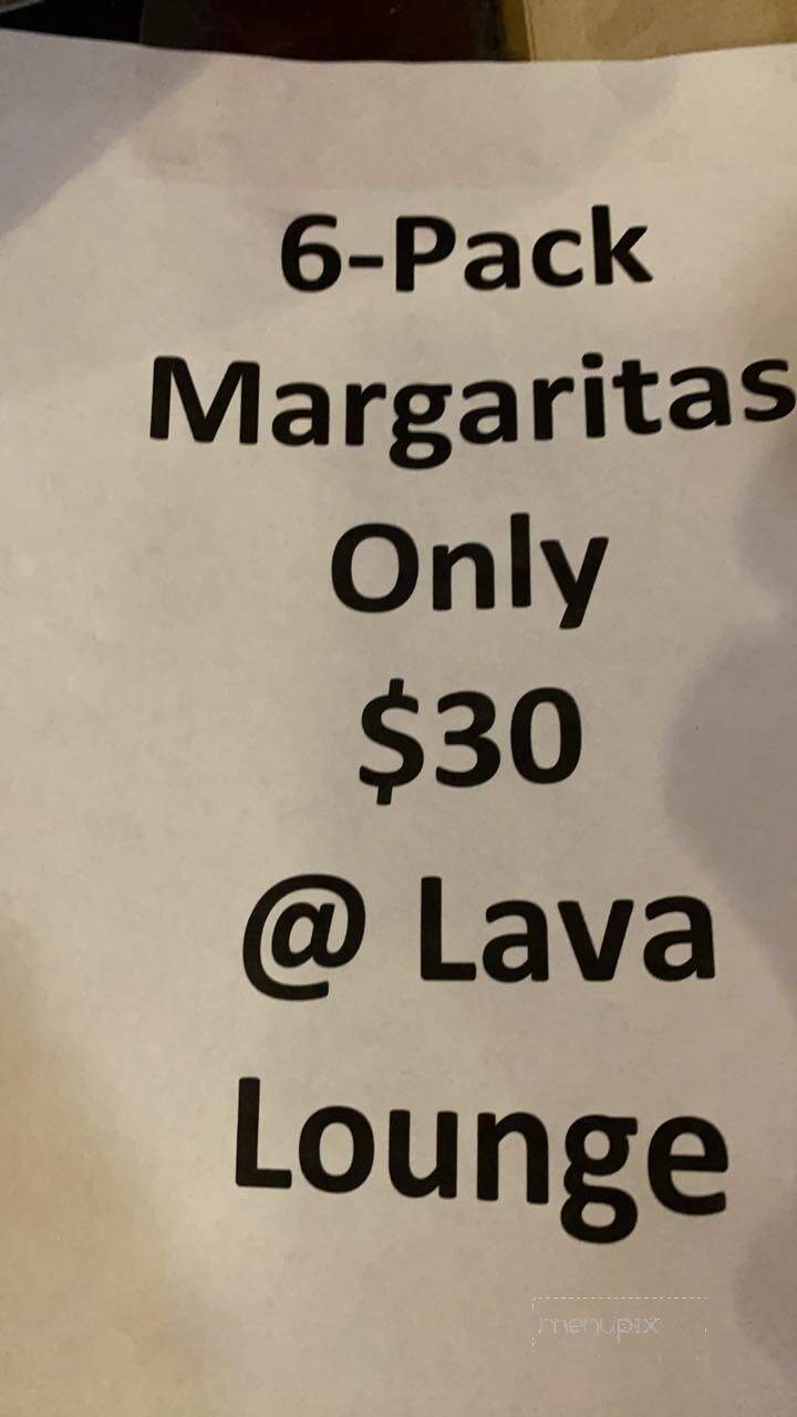 Lava Lounge - Waterloo, IA menu_pic