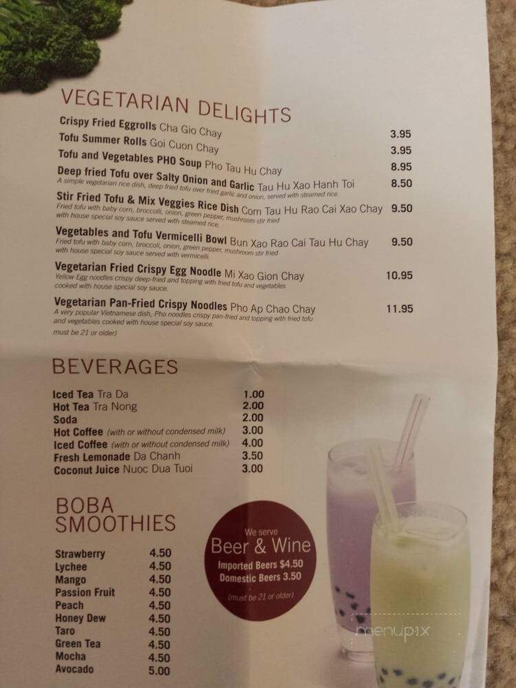 Pho Factory - Alexandria, VA menu_pic