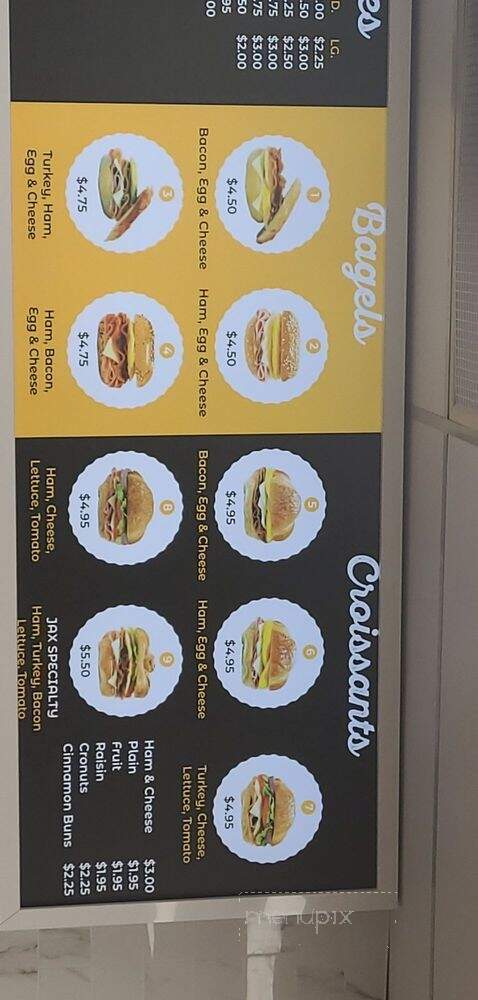 Jax Donut House - Brea, CA menu_pic