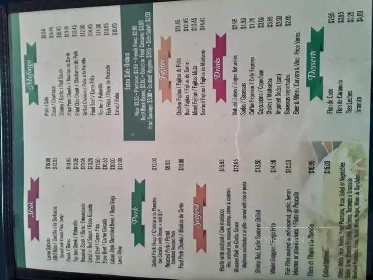 Salt Pepper Chef - Pompano Beach, FL menu_pic