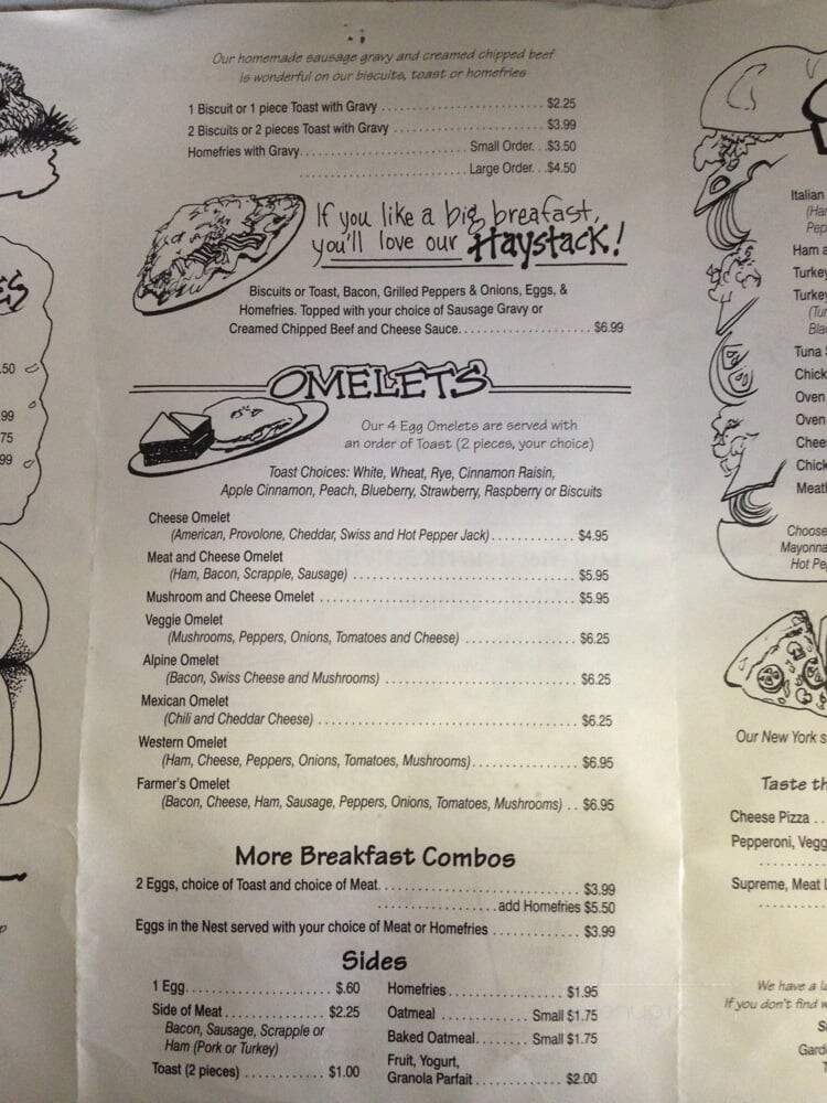 Zook's Corner - Dover, DE menu_pic