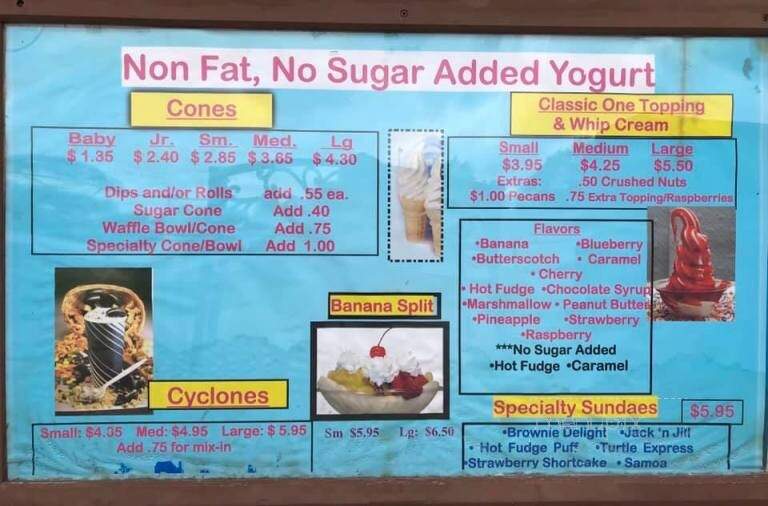 Carmen's Dairy Bar & Grill - Clawson, MI menu_pic
