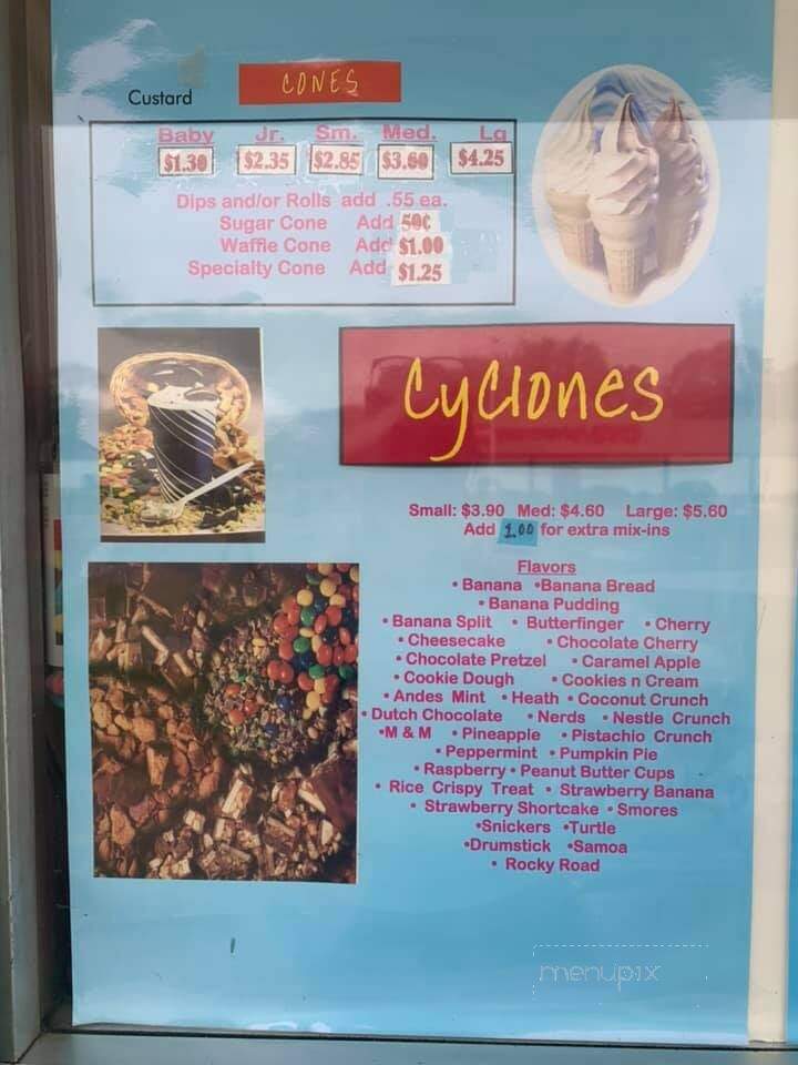 Carmen's Dairy Bar & Grill - Clawson, MI menu_pic