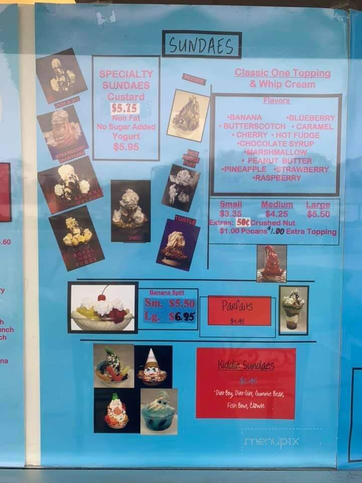 Carmen's Dairy Bar & Grill - Clawson, MI menu_pic