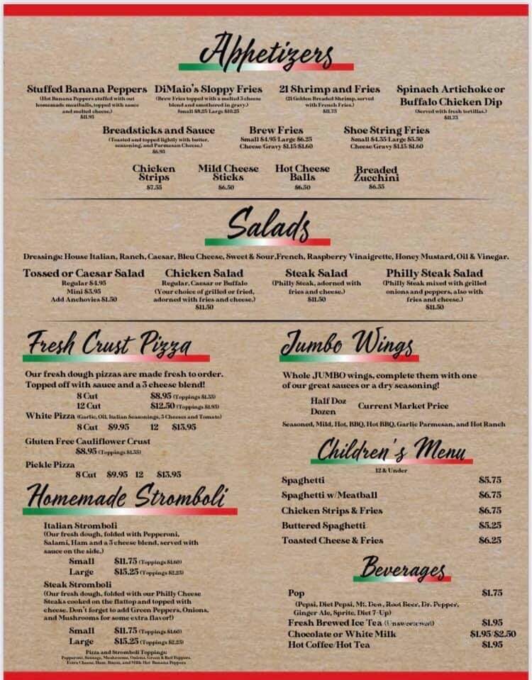 Di Maio Ristorante - Rural Valley, PA