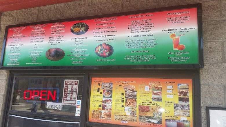 Angie's Deli & Mexican Food - Ventura, CA menu_pic