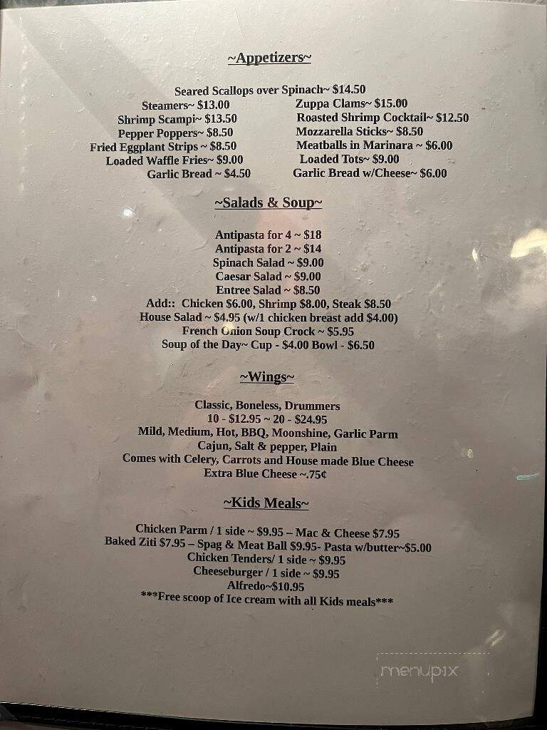 The Hill - Castleton-on-Hudson, NY menu_pic