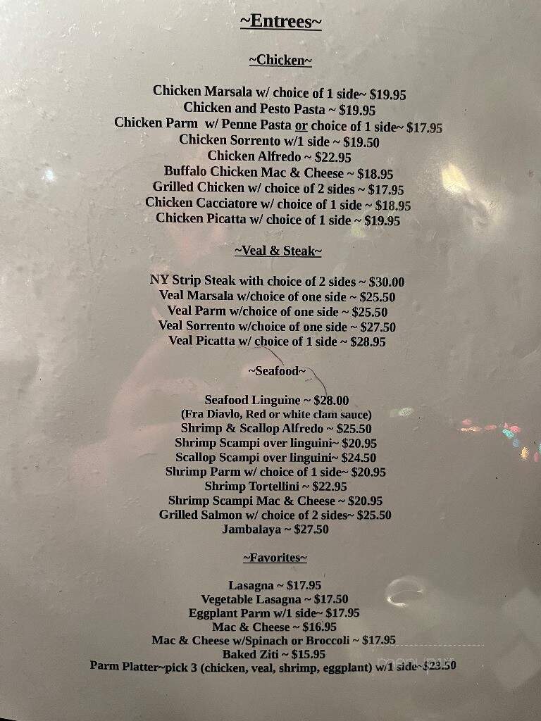 The Hill - Castleton-on-Hudson, NY menu_pic