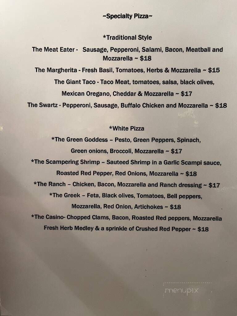 The Hill - Castleton-on-Hudson, NY menu_pic