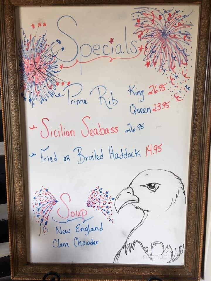 Log Cabin Inn - Wellsboro, PA menu_pic