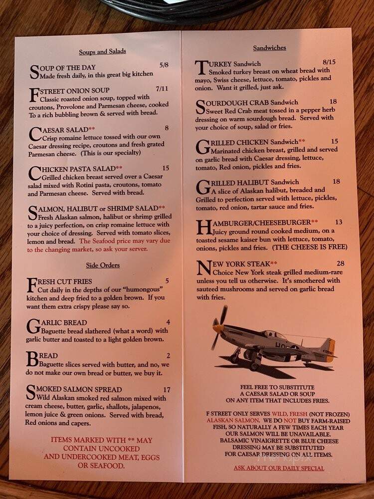 F Street Station - Anchorage, AK menu_pic
