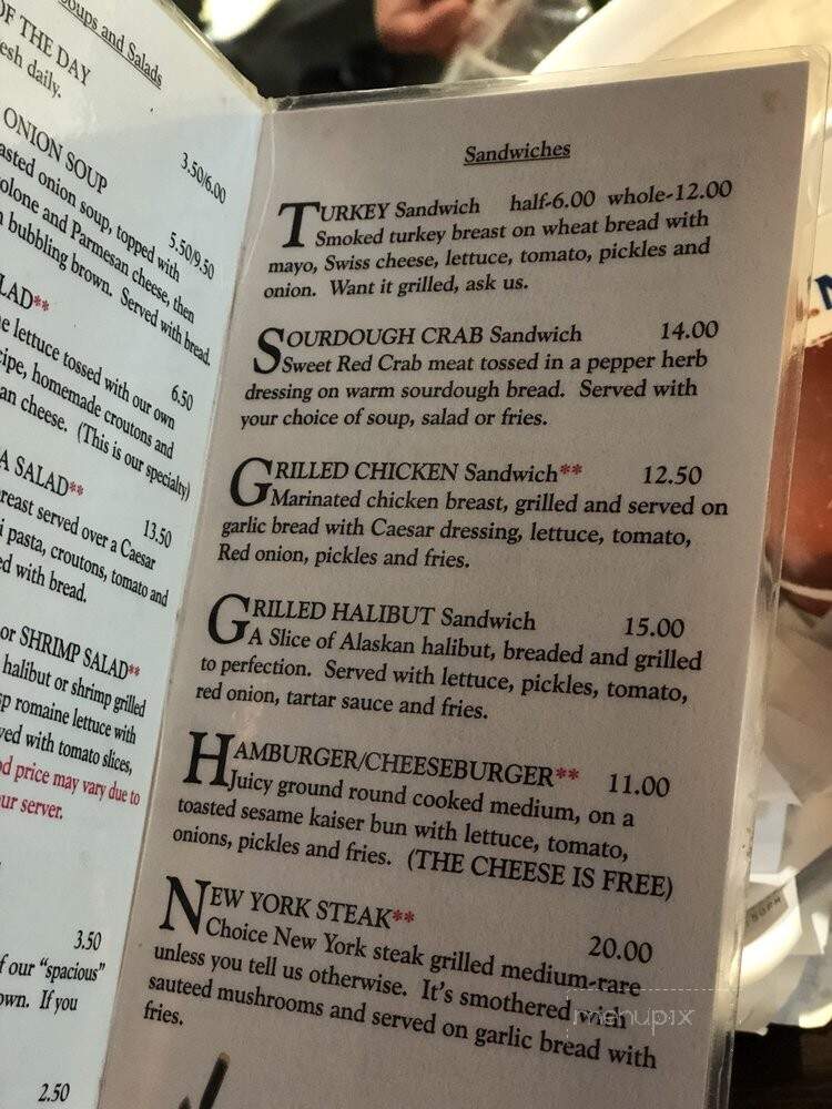 F Street Station - Anchorage, AK menu_pic