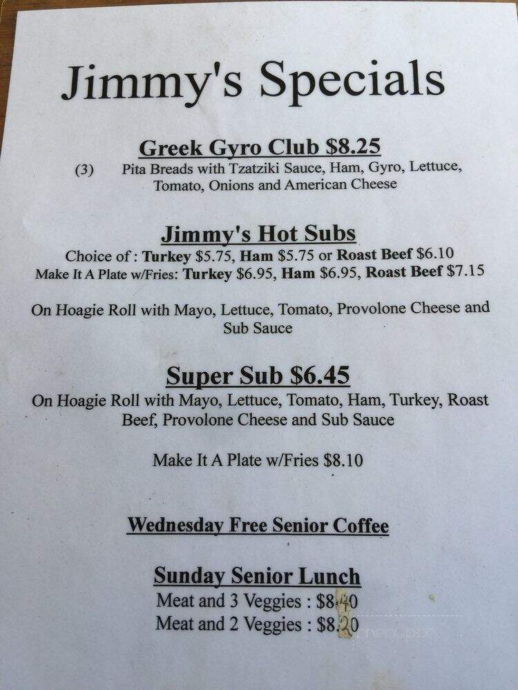 Jimmy's Family Restaurant - Easley, SC