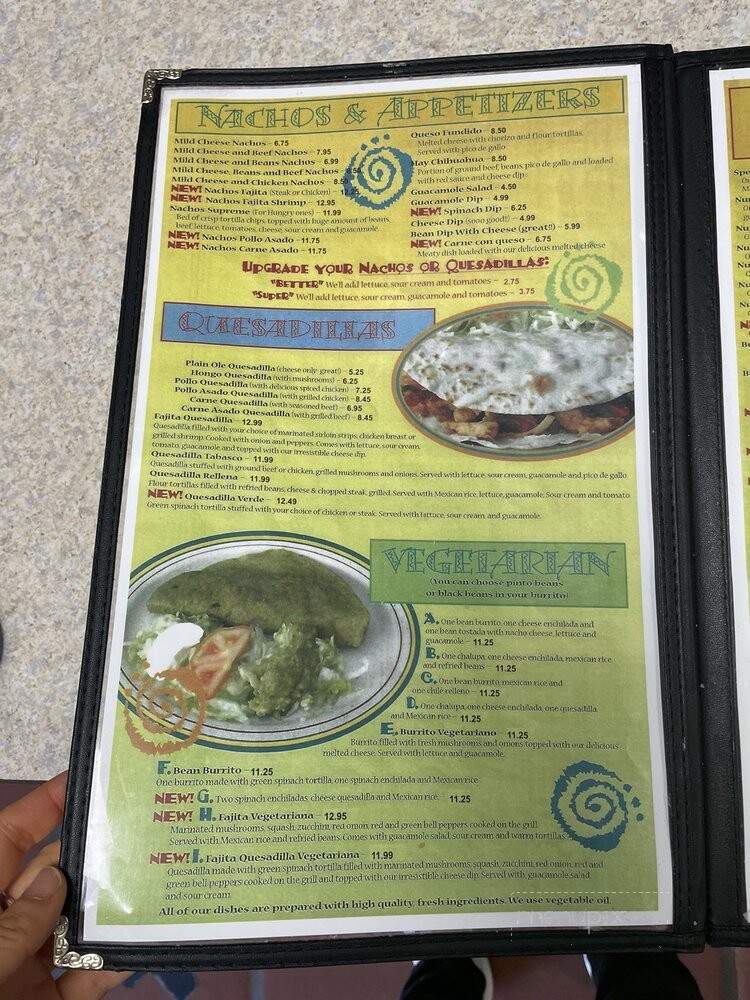 Dos Reales Mexican Restaurant - Champaign, IL menu_pic
