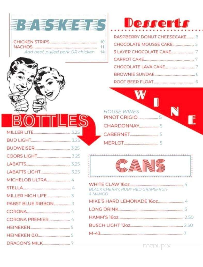 Bud's Bar - Schoolcraft, MI menu_pic