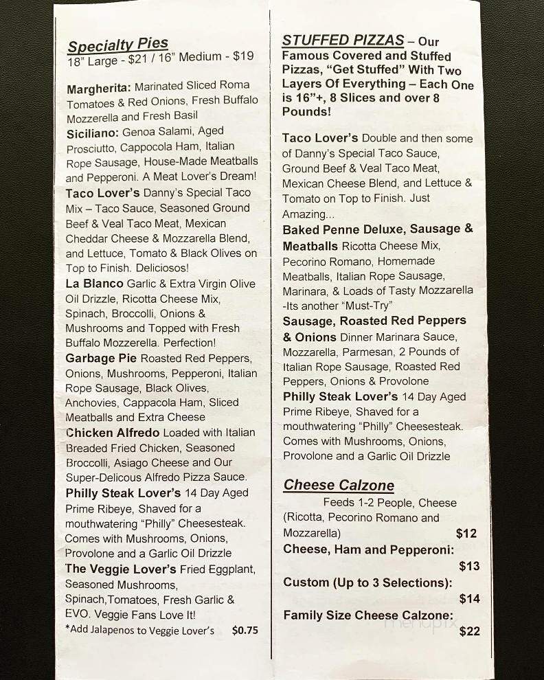 Bella Donna's at Grand Lake - Grove, OK menu_pic