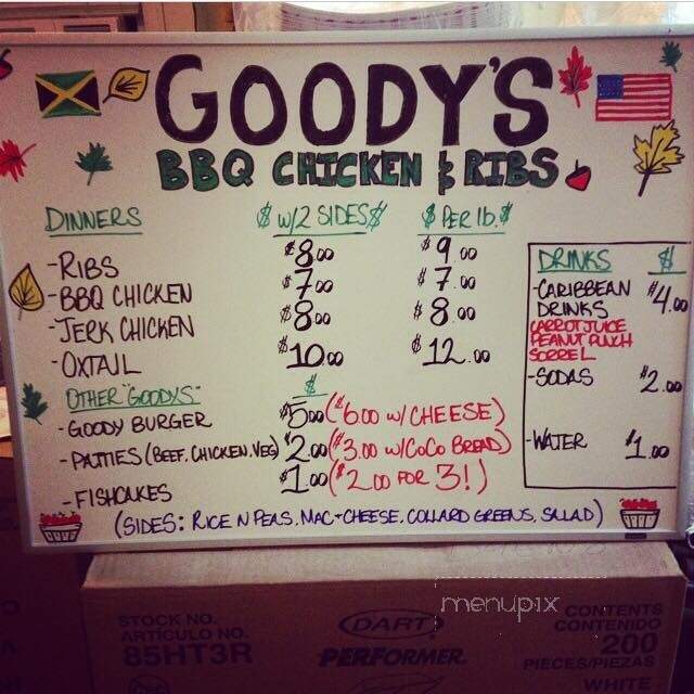 Goody's Bbq Chicken & Ribs - Far Rockaway, NY menu_pic