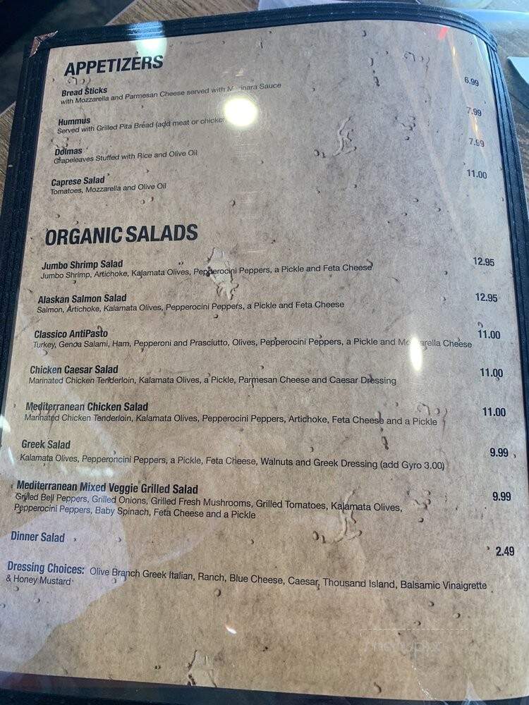 Olive Branch - Greenwood, SC menu_pic