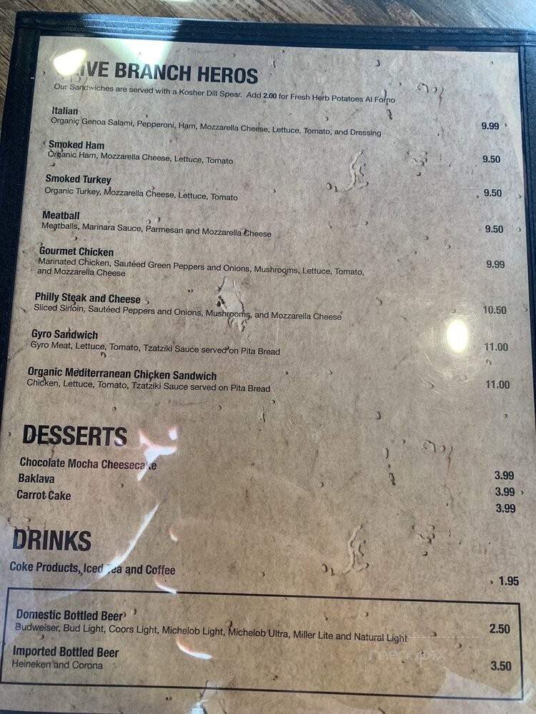 Olive Branch - Greenwood, SC menu_pic