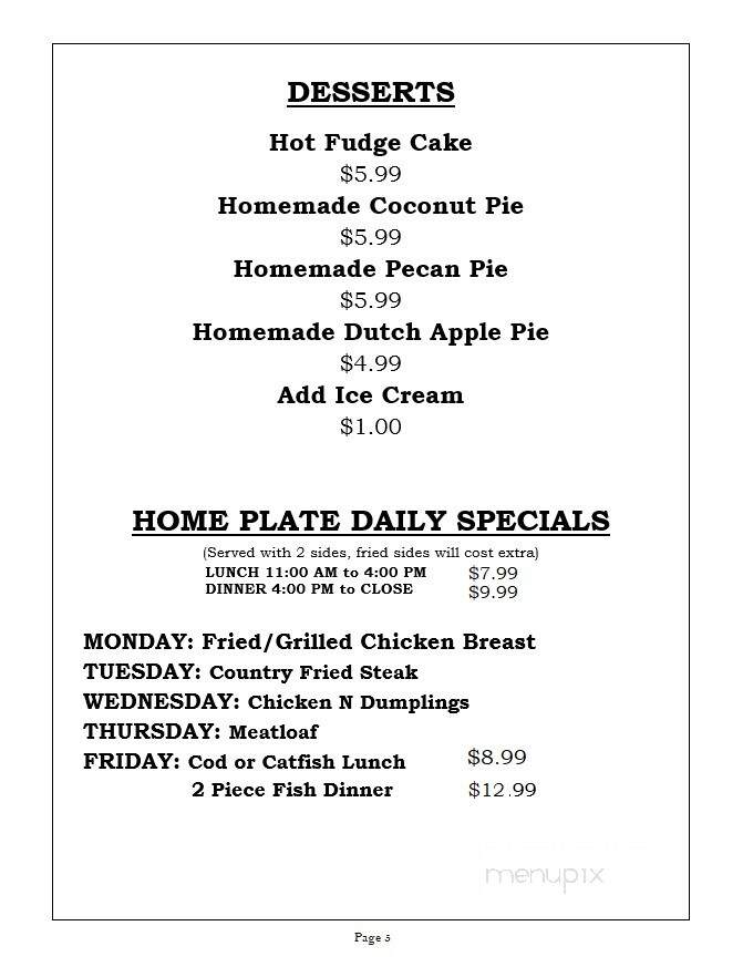 Home Plate - Brandenburg, KY menu_pic