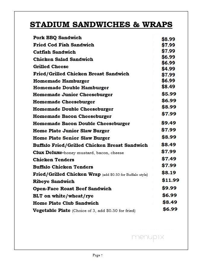 Home Plate - Brandenburg, KY menu_pic