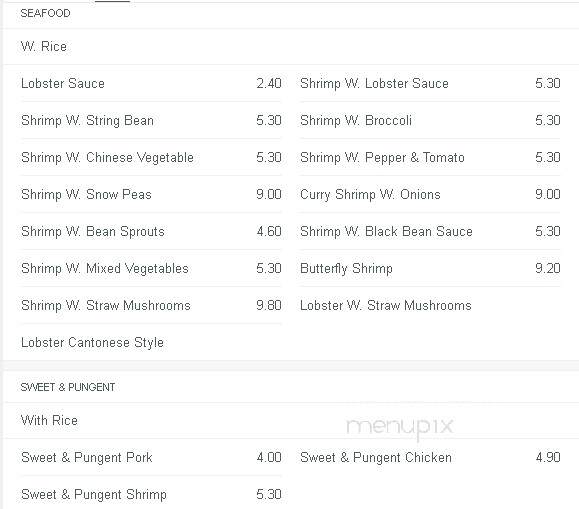 No 1 Kitchen - Conover, NC menu_pic