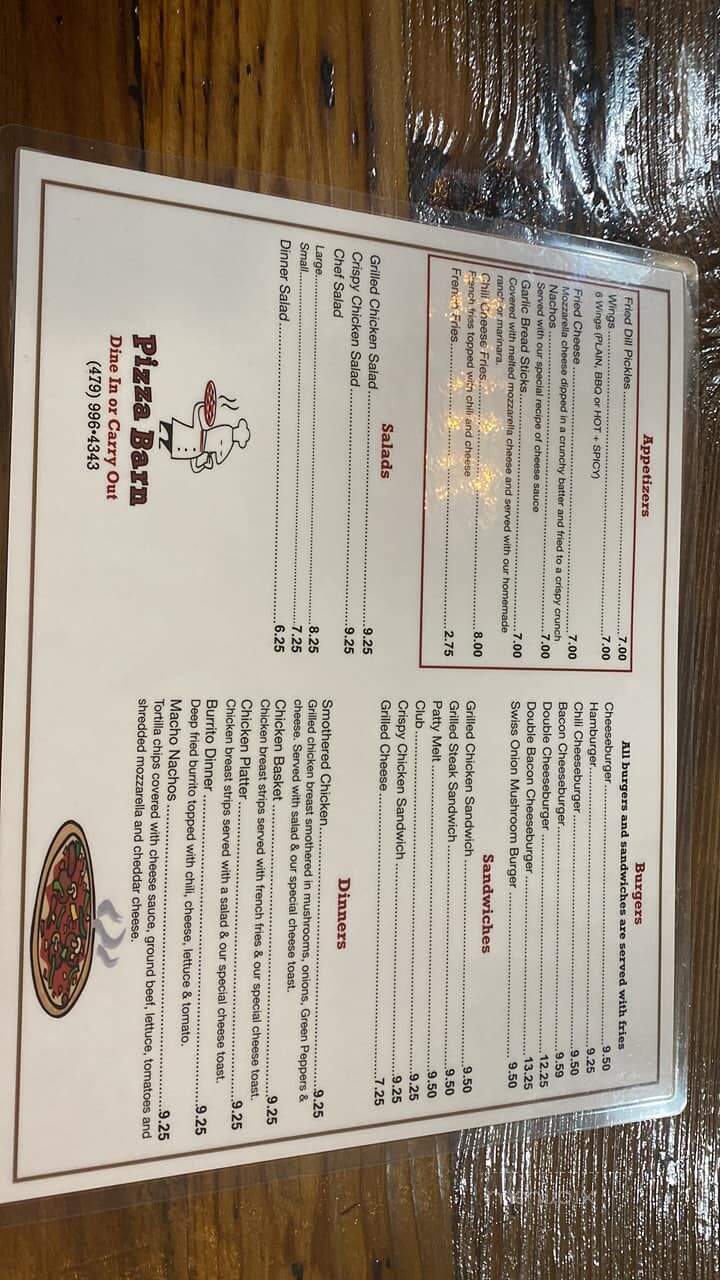 Pizza Barn - Greenwood, AR