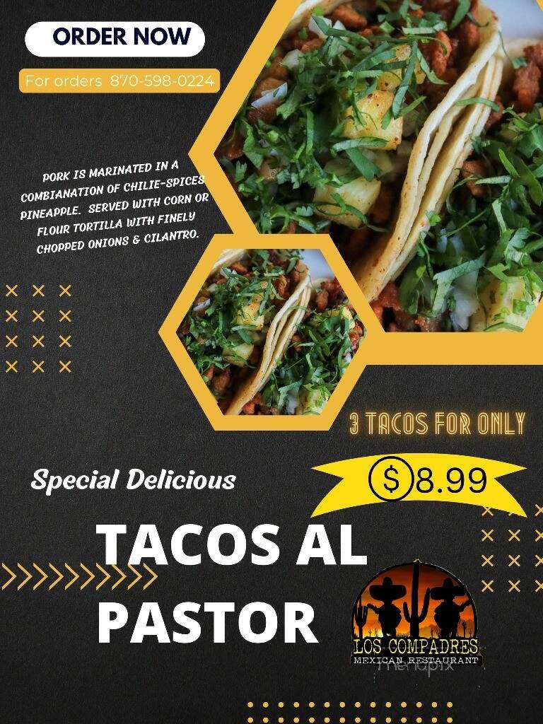 Los Compadres Mexican Restaurant - Piggott, AR menu_pic