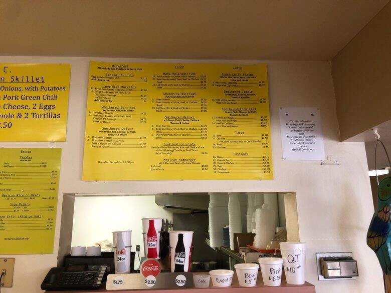 Cafe Mexico - Westminster, CO menu_pic