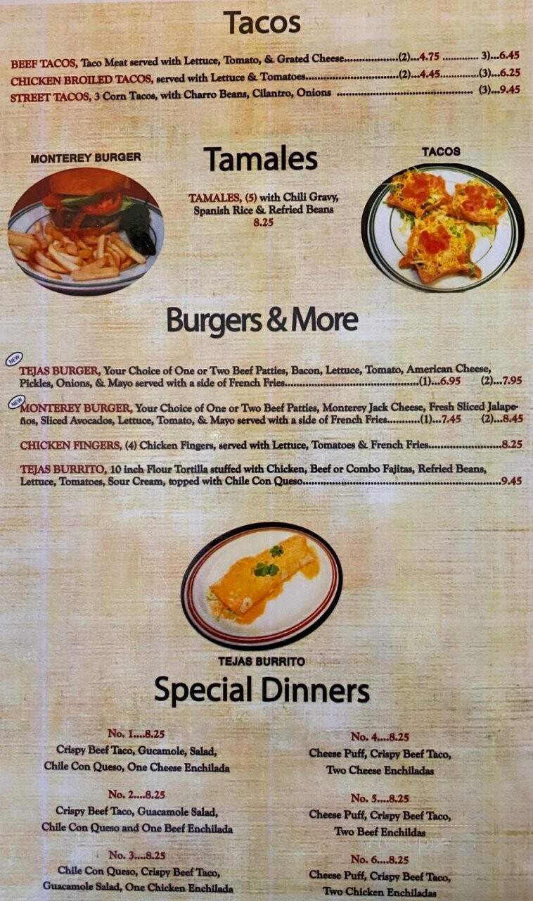 Cielito Lindo Restaurant - Waller, TX menu_pic
