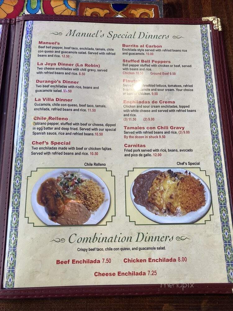 Manuel's Mexican Restaurant - Brenham, TX