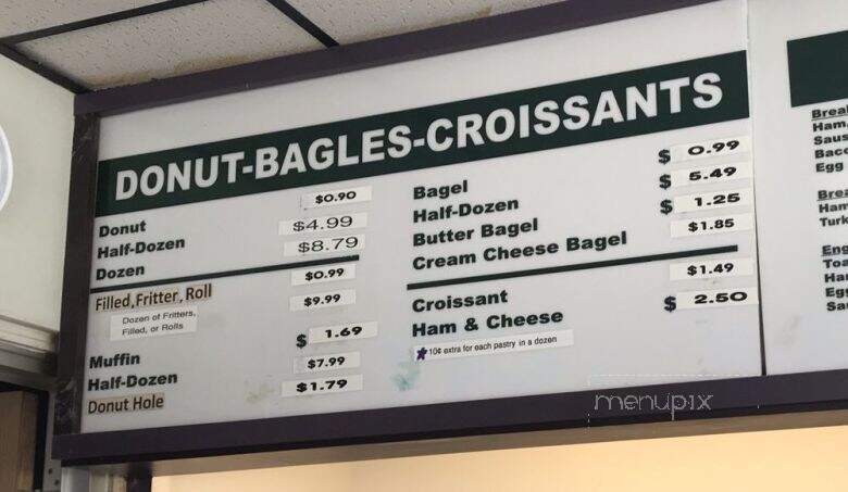 Kim's Donut & Deli - Titusville, FL menu_pic