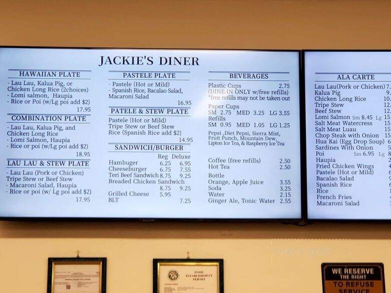 Jackie's Diner - Aiea, HI