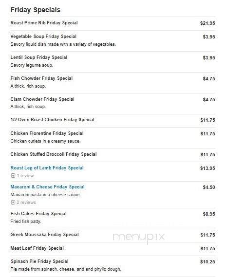 Brothers Deli Restaurant - Wakefield, MA menu_pic