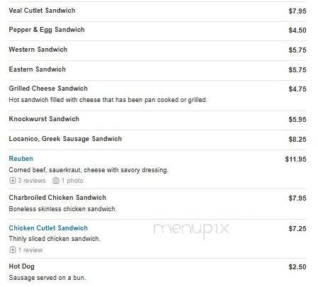 Brothers Deli Restaurant - Wakefield, MA menu_pic