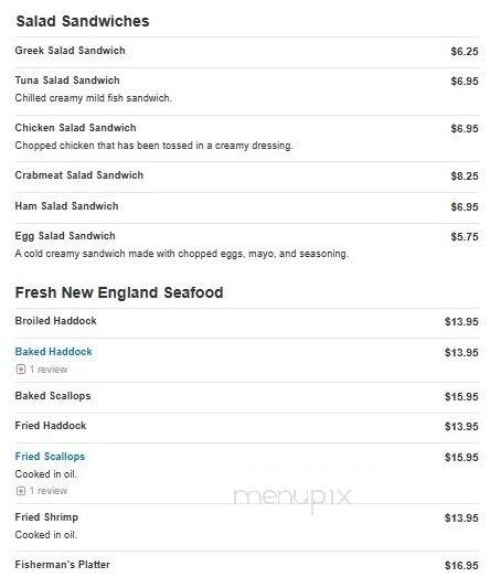 Brothers Deli Restaurant - Wakefield, MA menu_pic