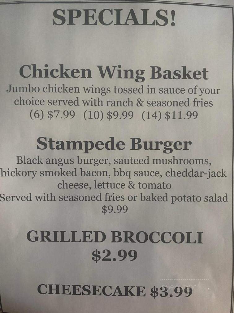 The Copper Grill - Copperhill, TN menu_pic