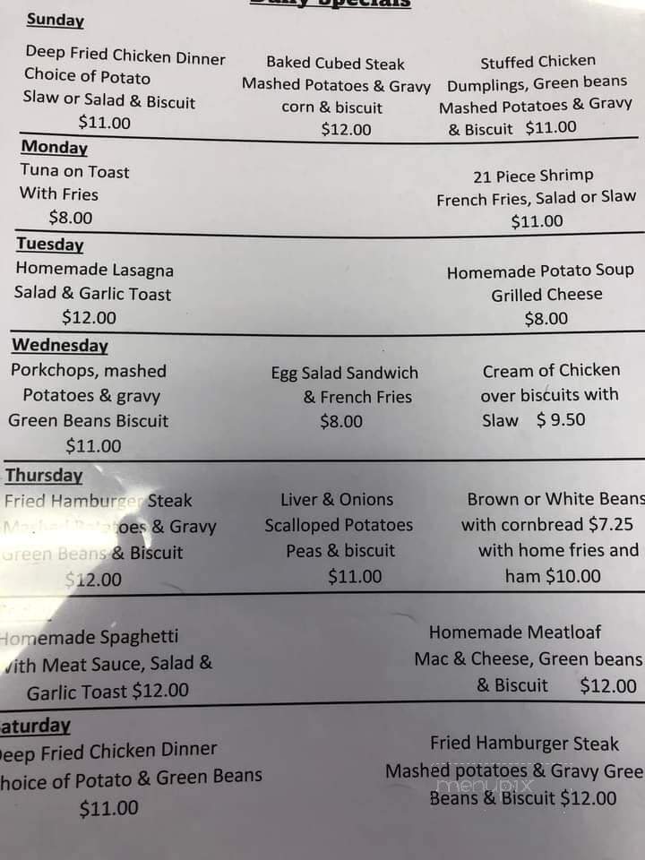 Scottie's Of Elkins - Elkins, WV menu_pic