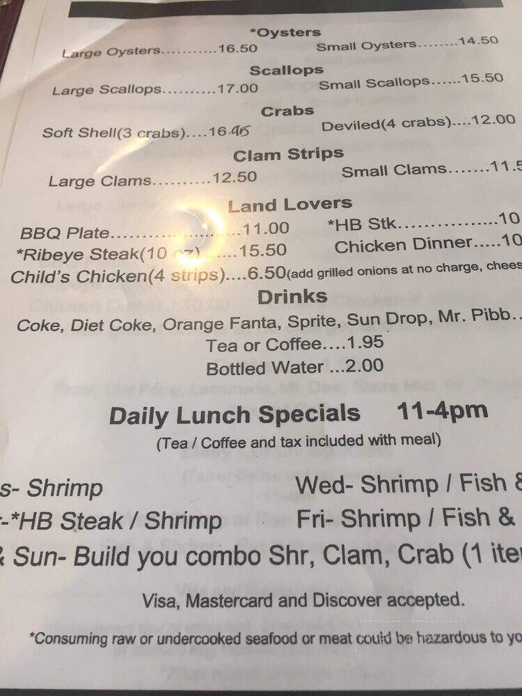 Calabash Seafood Hut - Calabash, NC