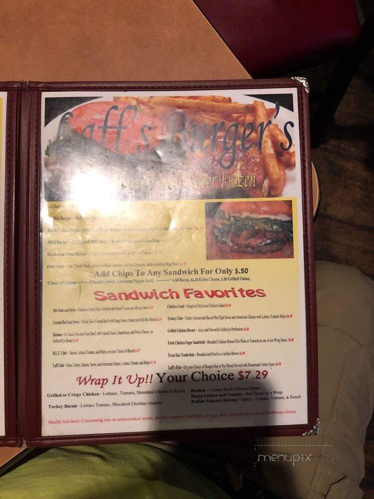 Laff's - Germantown, OH menu_pic