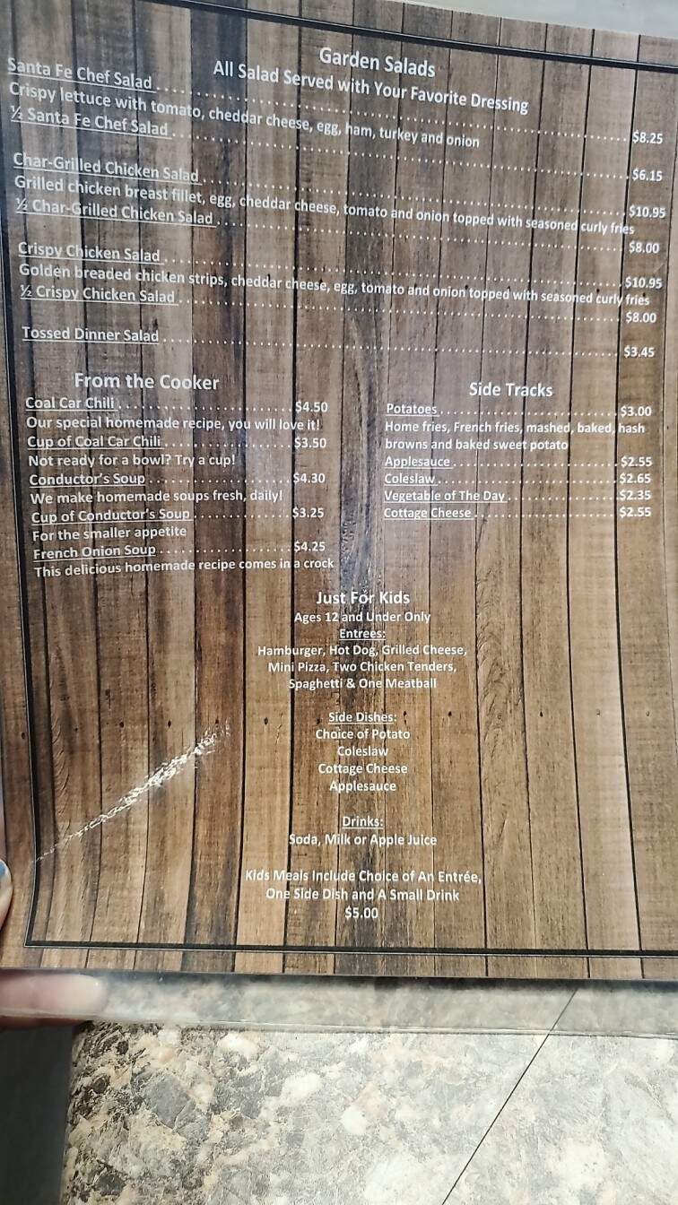 All Aboard Diner - Lake City, PA menu_pic
