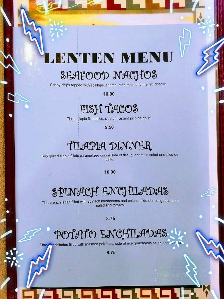 El Campesino Restaurante Mexicano - Strasburg, OH menu_pic