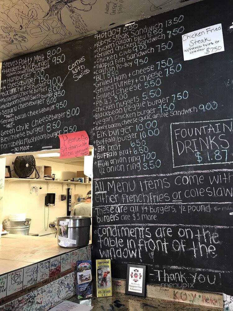 Maggies Kitchen - Ouray, CO menu_pic