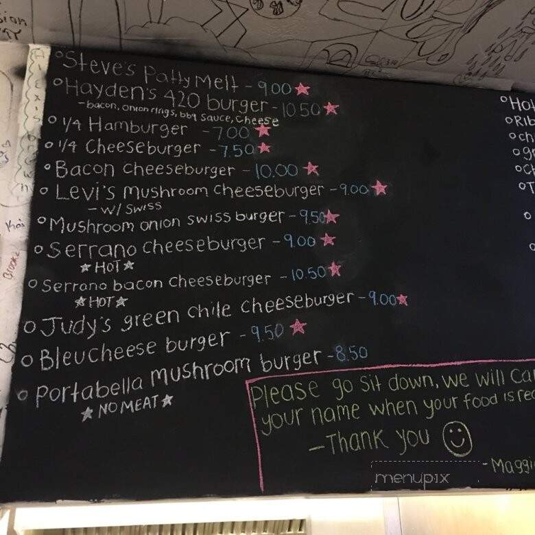 Maggies Kitchen - Ouray, CO menu_pic