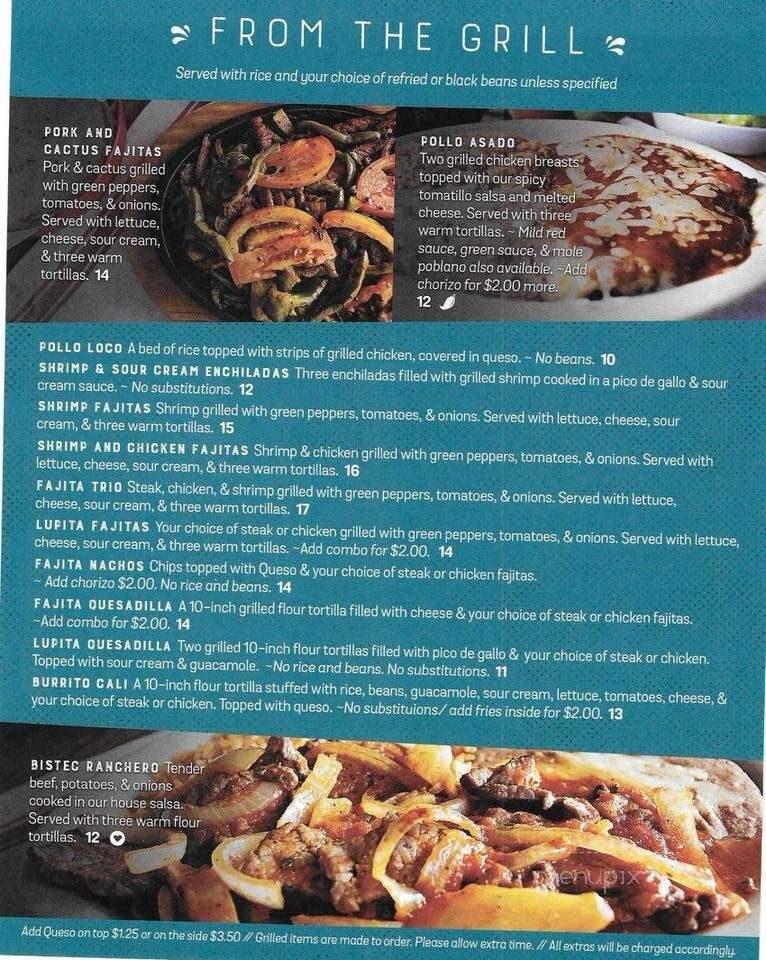 Mi Lupita - Ballwin, MO menu_pic