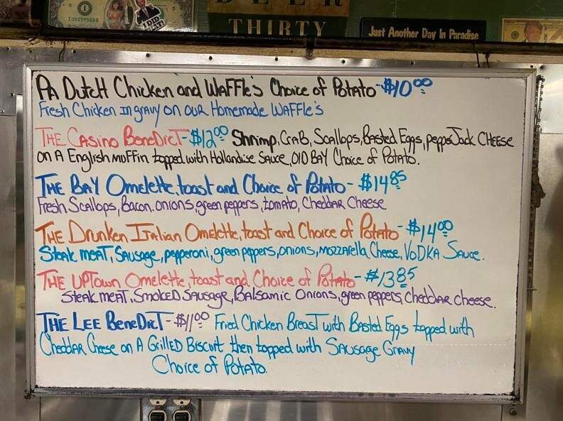 Letterman's Diner - Kutztown, PA menu_pic
