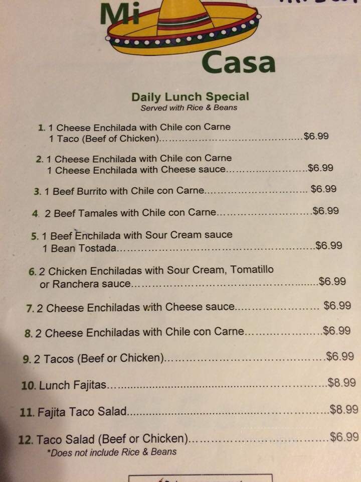 Mi Casa Mexican Restaurant - Gainesville, TX