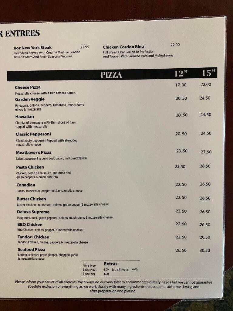 Tony's Restaurant - Fraser Lake, BC